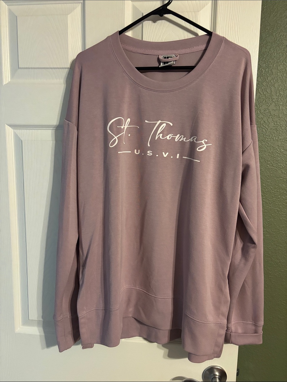 St. Thomas U.S.V.I. Crewneck Sweatshirt - Lavender